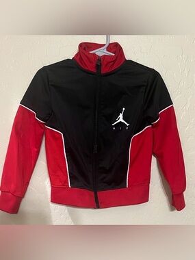 Air Jordan Zip-up Track Jacket- Size 2T